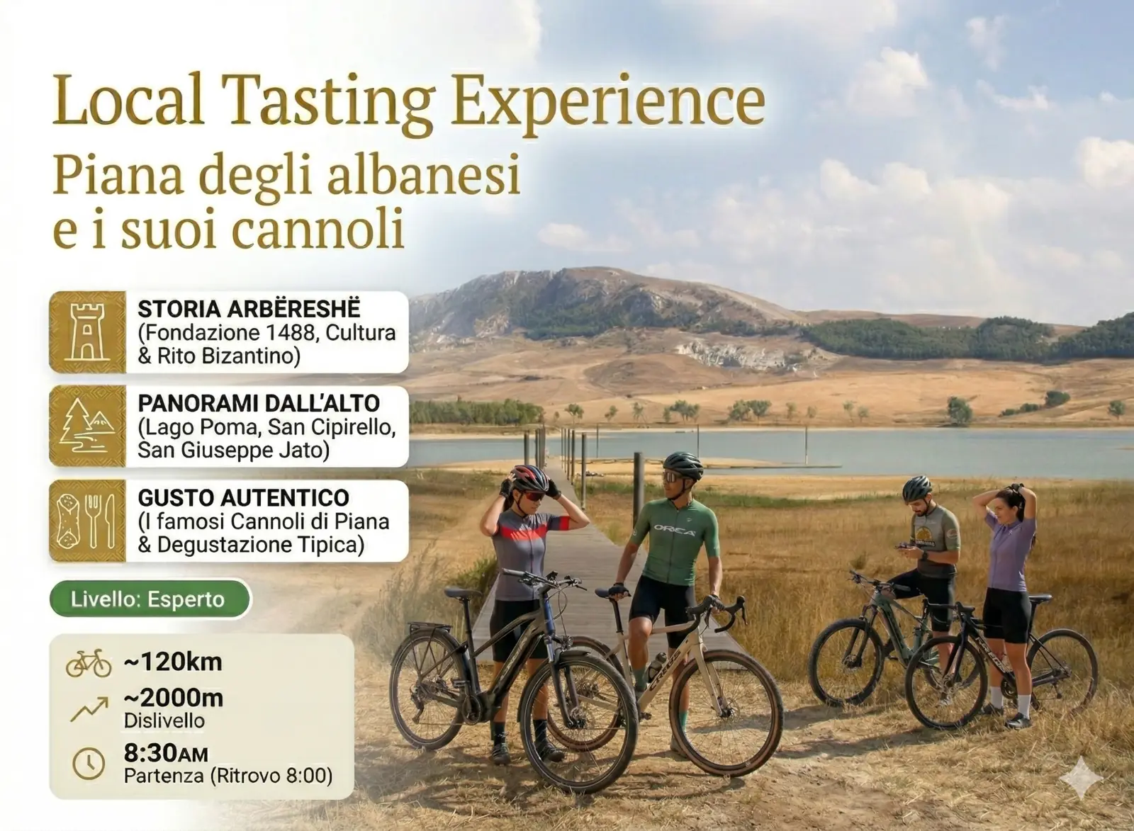 Piana degli albanesi e i suoi cannoli